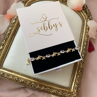 gold balık bileklik | altın kaplama 