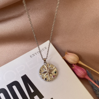 silver antik kolye I | çelik