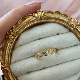 gold chic yüzük | altın kaplama