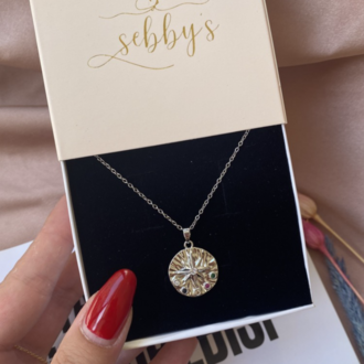 silver antik kolye I | çelik