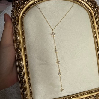 gold stargirl kolye | altın kaplama