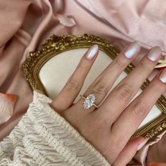 gold grand marquise yüzük | altın kaplama