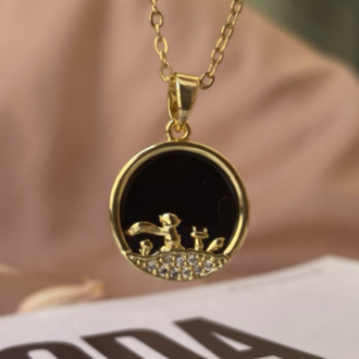 little prince kolye | çelik