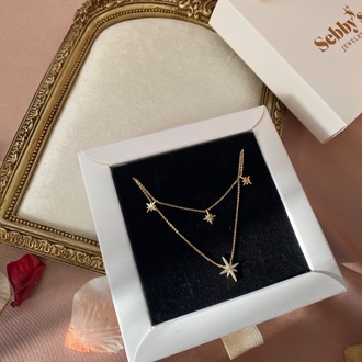 gold lustre kolye | altın kaplama