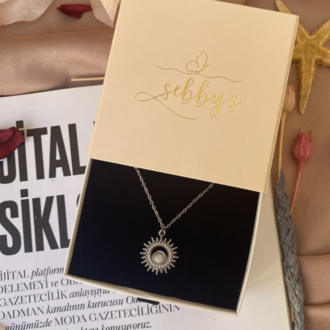 silver antik kolye III | çelik