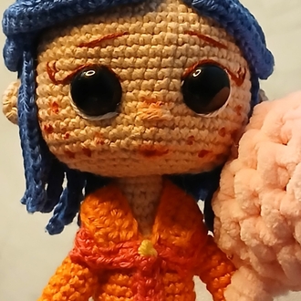 Turuncu pijamali el yapımı amigurumi
