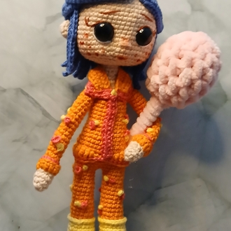 Turuncu pijamali el yapımı amigurumi
