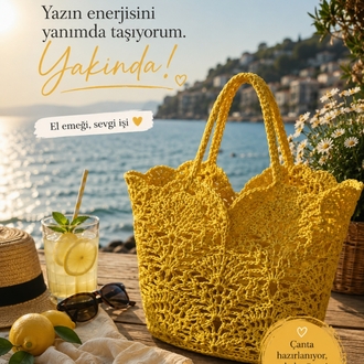 SARI  RAFYA EL ÇANTASI