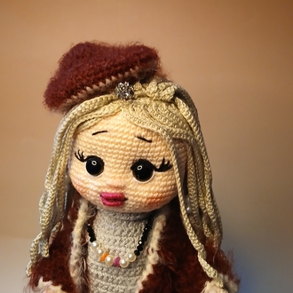 Amelia – Koleksiyonluk El Yapımı Amigurumi Bebek