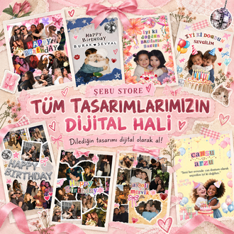 Kişiye Özel Edit Dijital (Çocukluk/Kolaj)