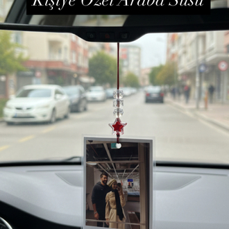 Kişiye Özel Araba Ayna Süsü