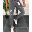 slim fit yırtıklı tarz jean pantolon 