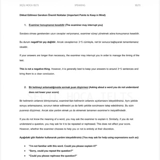 IELTS Speaking Guide