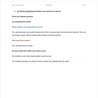 IELTS Speaking Guide