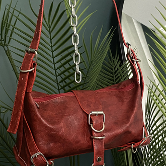 Y2k Moto Buckle Bag