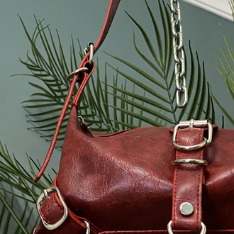 Y2k Moto Buckle Bag