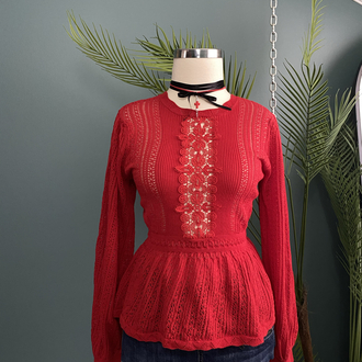 Peplum Knit
