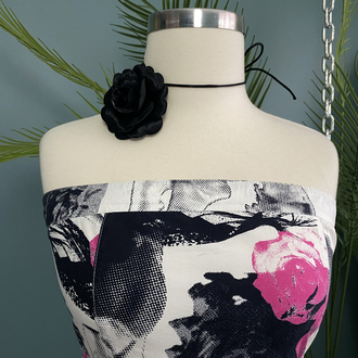 DEPT Strapless Dress