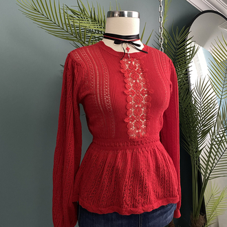 Peplum Knit