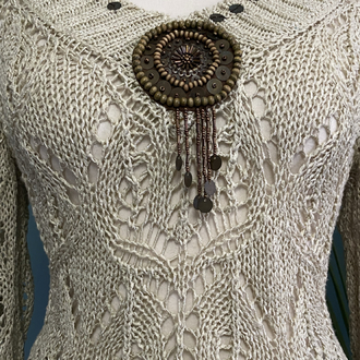 Crochet Knit Top