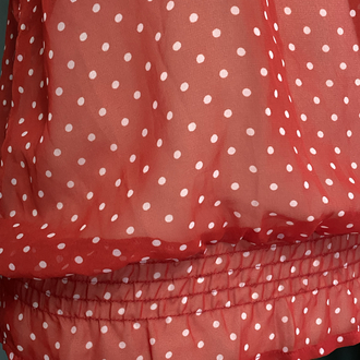 Red Polka Dot Top 