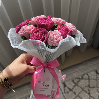 İncili Gül Buketi ( 15’li )