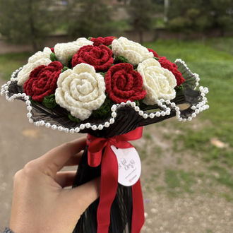 İncili Gül Buketi ( 15’li )