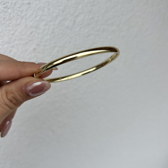 Özel seri 14k ince kelepçe 