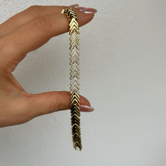 Özel seri 14k kuyumcu işçiliği bileklik 