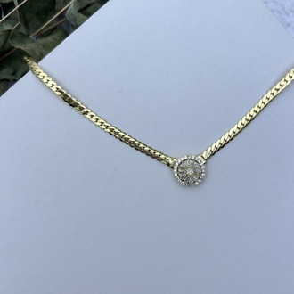 Altın kaplama 14k reis model kolye