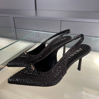 PRADA MİLANO TOPUKLU AYAKKABI