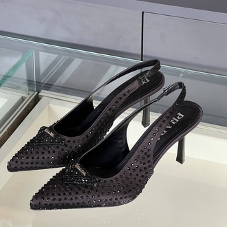 PRADA MİLANO TOPUKLU AYAKKABI