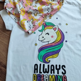 Always Dreaming Baskılı Kadın Loungewear Set (Kod: 2618)