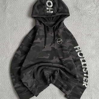 Vintage 2000s Hollister Camo Hoodie