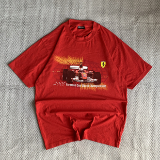 Vintage 2005 Ferrari World Champions Tee