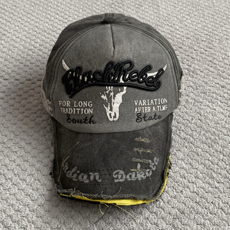 Vintage Distressed Washed Beyzbol Şapkası