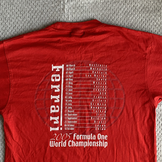 Vintage 2005 Ferrari World Champions Tee