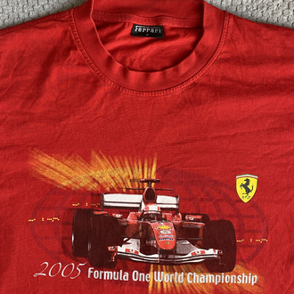 Vintage 2005 Ferrari World Champions Tee