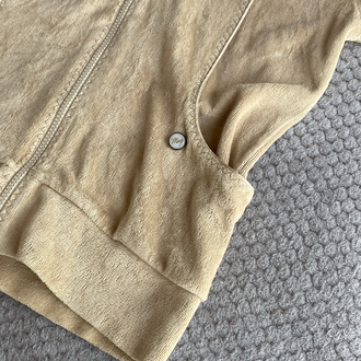 Vintage Y2K Baddie Fur Zip Kapüşonlu