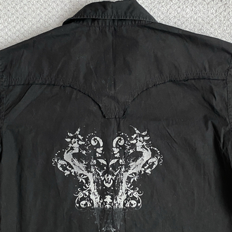 Vintage Y2K Affliction type Gömlek
