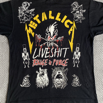 Vintage 90s Metallica T-Shirt Tee