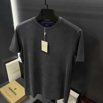 Gnt Premium T-Shirt (yıkamalı kumaş) antrasit