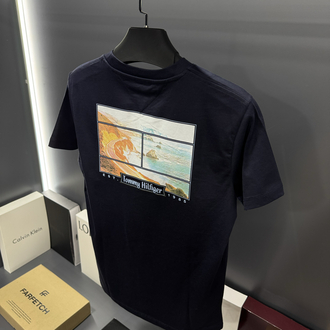 TH Premium T-Shirt (sırt detay) lacivert