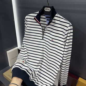 TH Premium Yarım Fermuar Sweatshirt