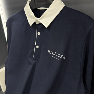 TH Premium Polo Yaka Sweatshirt (lacivert)
