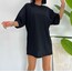 Ünisex Düz Oversize T-shirt 