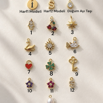 Şans Bilekliğini Tasarla (1 Adet Charm+Kırmızı Şans İpli Fiyattır)