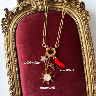 Kişiye Özel Şans Işığı Kolye