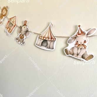 Sirk Temalı Banner - Opsiyon Seçiniz