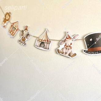 Sirk Temalı Banner - Opsiyon Seçiniz